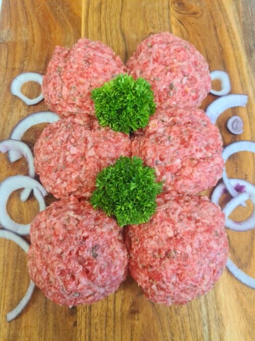 BEEF BRISKET BURGERS
